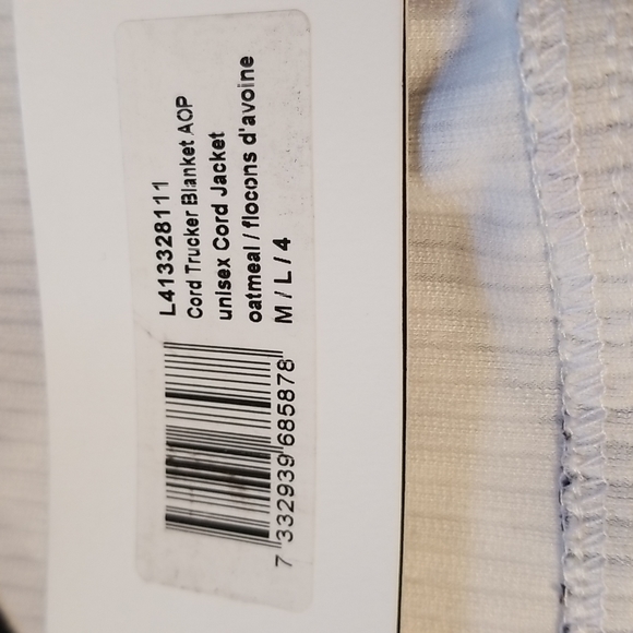 WESC Unisex Cord Trucker Light Blanket Shacket Tribal Boho Southwestern Print - Picture 10 of 17